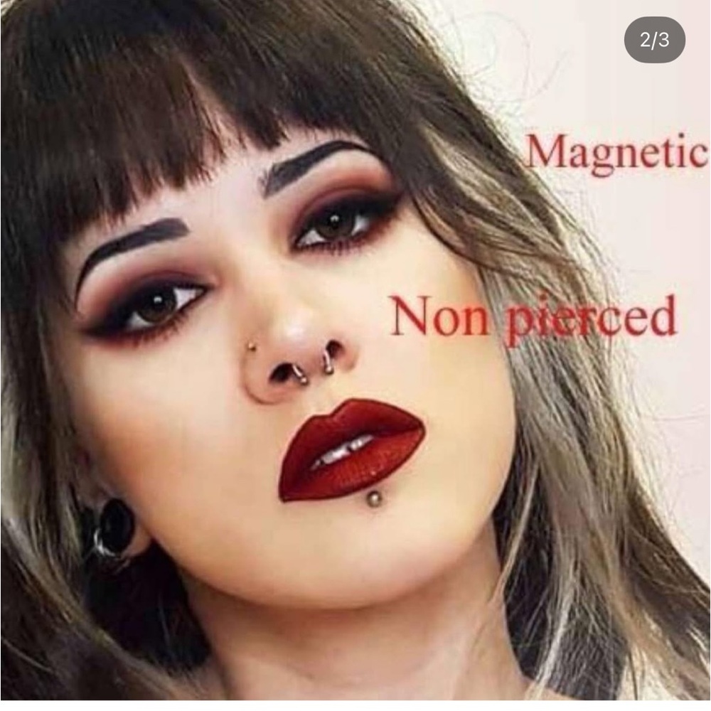 Magnetic Septum Nose Rings New in Package.